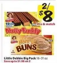 Winn Dixie Little Debbie Big Pack offer