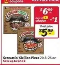 Winn Dixie Screamin' Sicilian Pizza offer