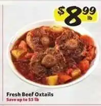 Winn Dixie Fresh Beef Oxtails offer