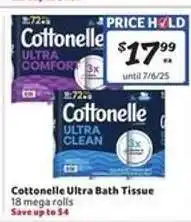 Winn Dixie Cottonelle Ultra Bath Tissue offer