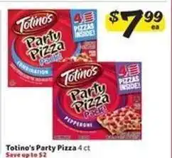 Winn Dixie Totino's Party Pizza offer