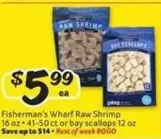 Winn Dixie Fisherman's Wharf Raw Shrimp offer