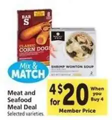 Safeway Meat and Seafood Meal Deal offer