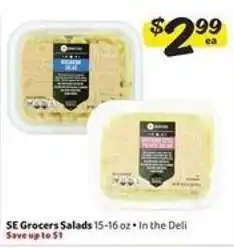 Winn Dixie SE Grocers Salads offer
