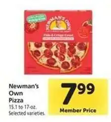 Safeway Newman's Own Pizza offer