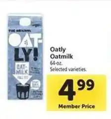 Safeway OATLY Oatmilk offer