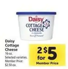 Safeway Daisy Cottage Cheese offer