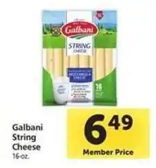 Safeway Galbani String Cheese offer
