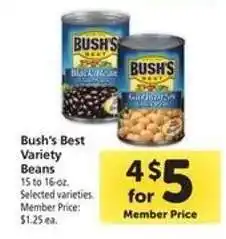 Safeway Bush's Best Variety Beans offer