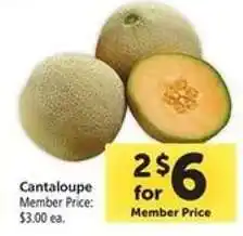 Safeway Cantaloupe offer