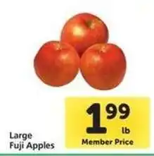 Safeway Large Fuji Apples offer
