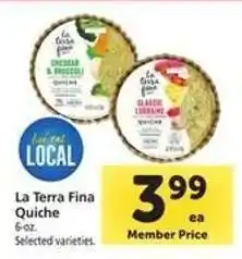 Safeway La Terra Fina Quiche offer