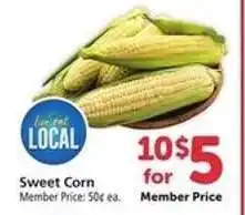 Safeway Sweet Corn offer