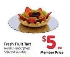 Safeway Fresh Fruit Tart offer