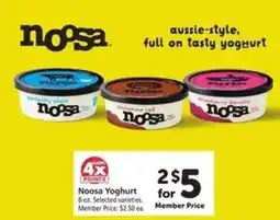 Safeway Noosa Yoghurt offer