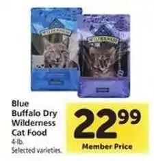 Safeway Blue Buffalo Dry Wilderness Cat Food offer