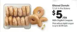 Kroger Glazed Donuts offer