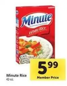 Safeway Minute Rice offer