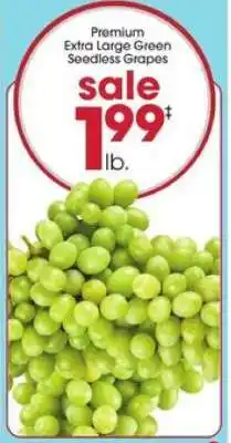 Giant Eagle Premium Extra Large Green Seedless Grapes offer