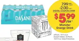 Kroger Monster Energy Drink offer