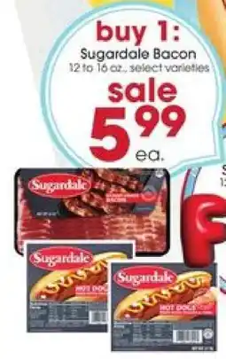 Giant Eagle Sugardale Bacon offer