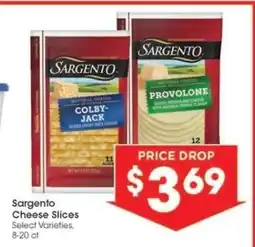 Kroger Sargento Cheese Slices offer