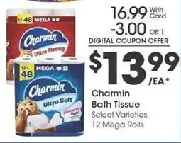 Kroger Charmin Bath Tissue offer