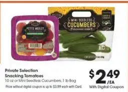 Kroger Private Selection Snacking Tomatoes offer