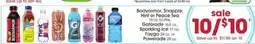 Giant Eagle Bodyarmor, Snapple, Hint or Peace Tea offer