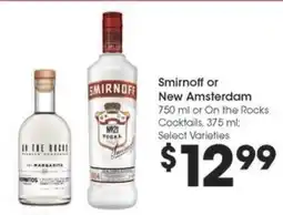 Kroger Smirnoff or New Amsterdam offer