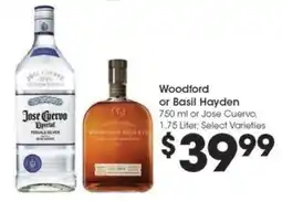 Kroger Woodford or Basil Hayden offer
