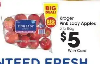 Kroger Kroger Pink Lady Apples offer