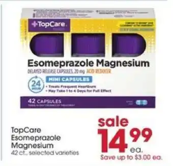 Giant Eagle TopCare Esomeprazole Magnesium offer