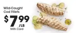 Kroger Wild-Caught Cod Fillets offer