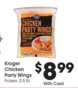 Kroger Kroger Chicken Party Wings offer