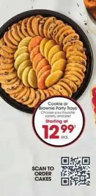 Giant Eagle Cookie or Brownie Party Trays offer