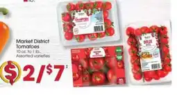 Giant Eagle Market District Tomatoes offer