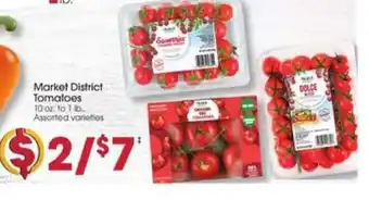 Giant Eagle Market District Tomatoes offer