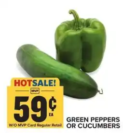 Food Lion Green peppers or cucumbers offer