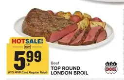 Food Lion Beef Top Round London Broil offer
