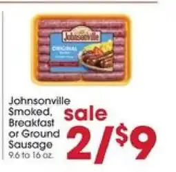 Giant Eagle Johnsonville Sausage offer