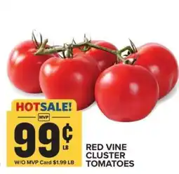 Food Lion Red Vine Cluster Tomatoes offer