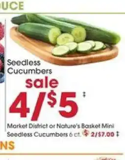 Giant Eagle Seedless Cucumbers offer