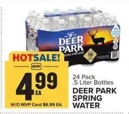 Food Lion Deer Park Spring Water offer