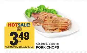 Food Lion Pork Chops offer