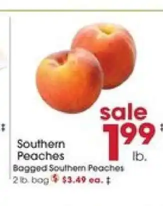 Giant Eagle Southern Peaches offer
