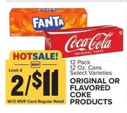 Food Lion Original or Flavored Coke Products offer