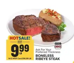 Food Lion Boneless Ribeye Steak offer