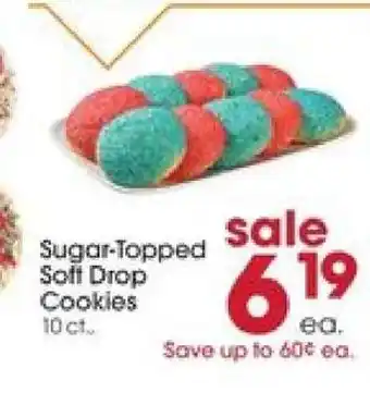 Giant Eagle Sugar-Topped Soft Drop Cookies offer