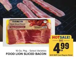 Food Lion Food Lion Sliced Bacon offer